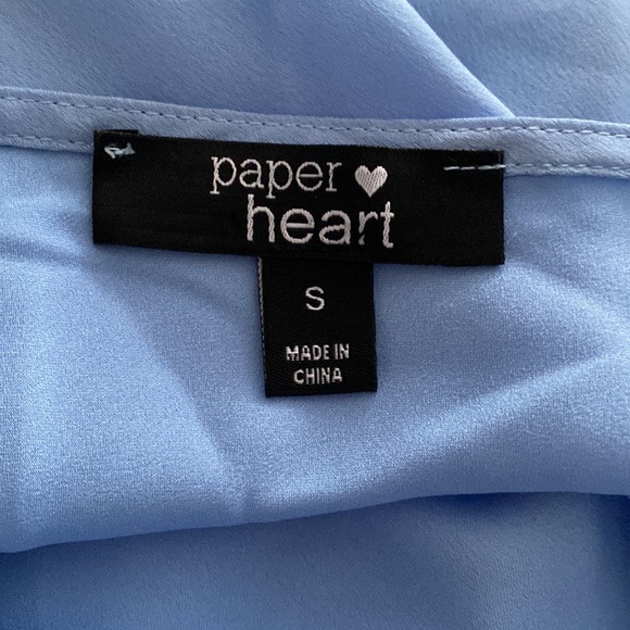 Light Blue Midi Cowl Neck Dress - Picture 3 of 3